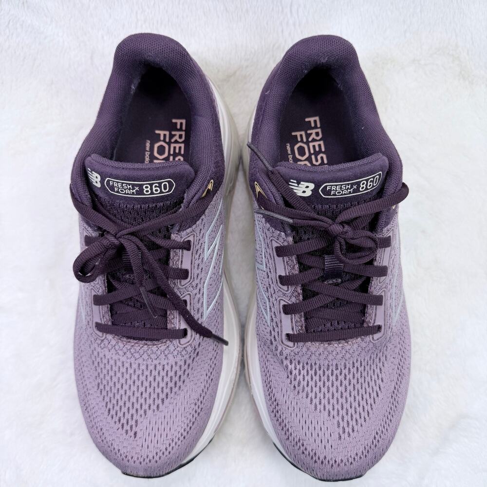 New Balance Fresh Foam X 860v14 Womens Running Shoes Ice Wine Plum Size 8.5 - Picture 8 of 10